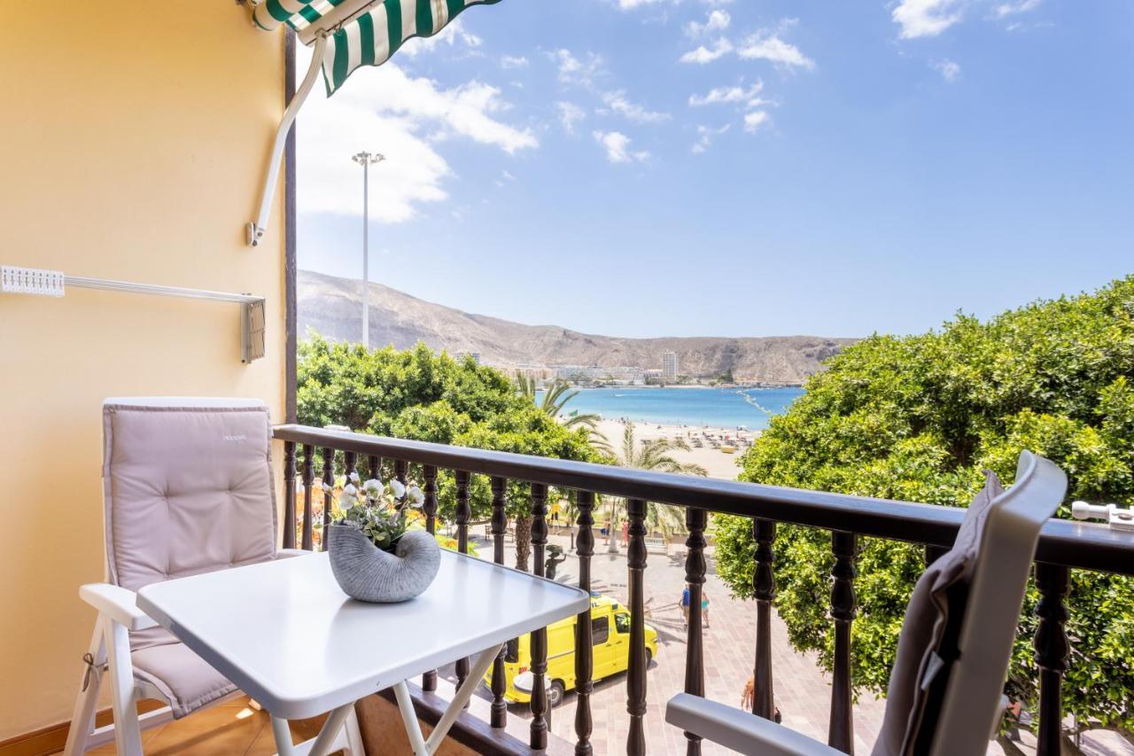 Classbnb - Seafront Studio With Beach View In The Center Of Los Cristianos Leilighet Los Cristianos  Eksteriør bilde